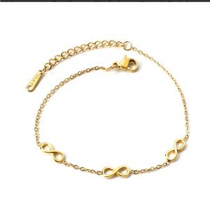 stainless steel gold bracelet